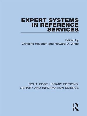cover image of Expert Systems in Reference Services